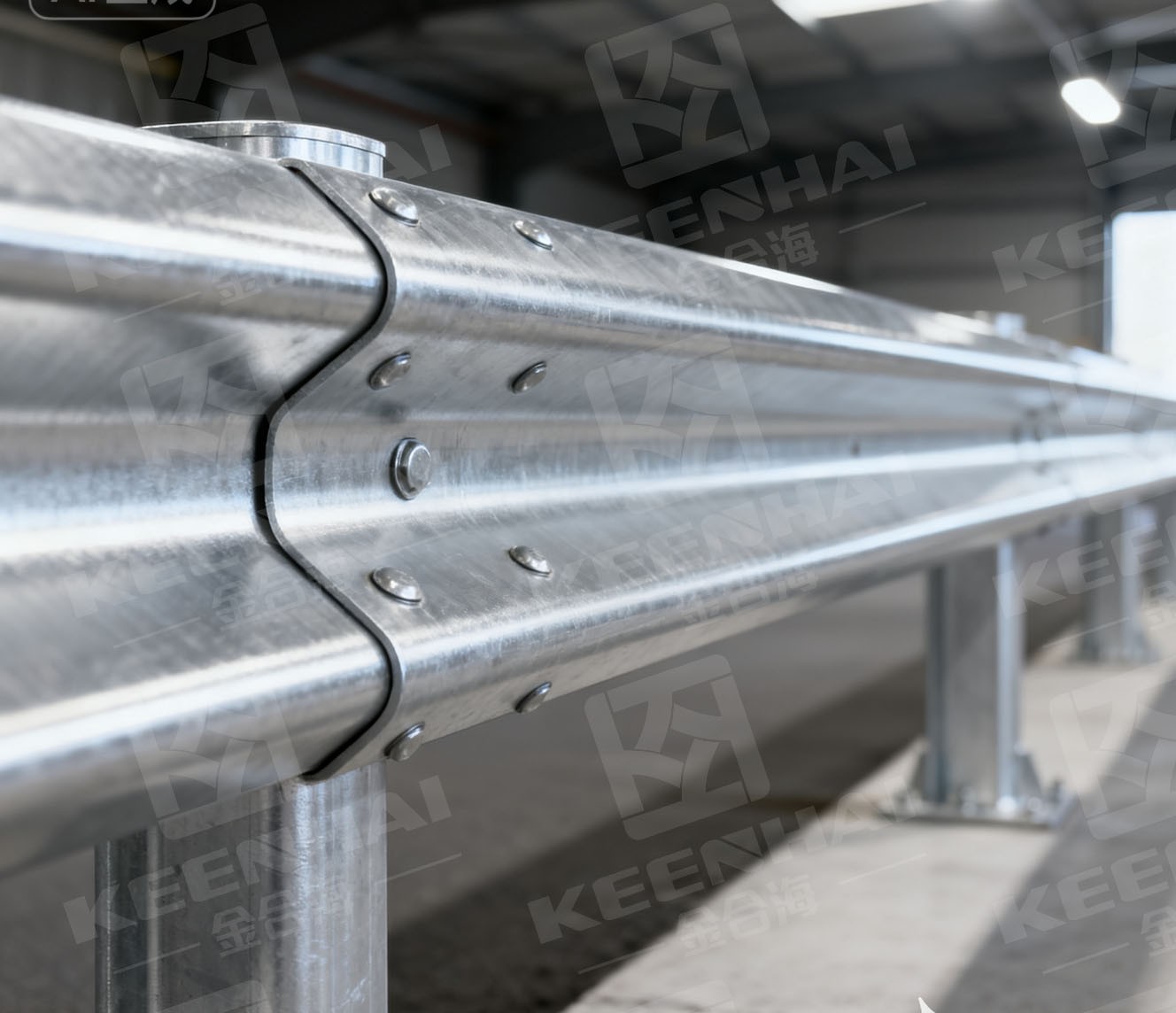 Industrial Aluminum Safety Guardrail Industrial Aluminum Safety Guardrail
